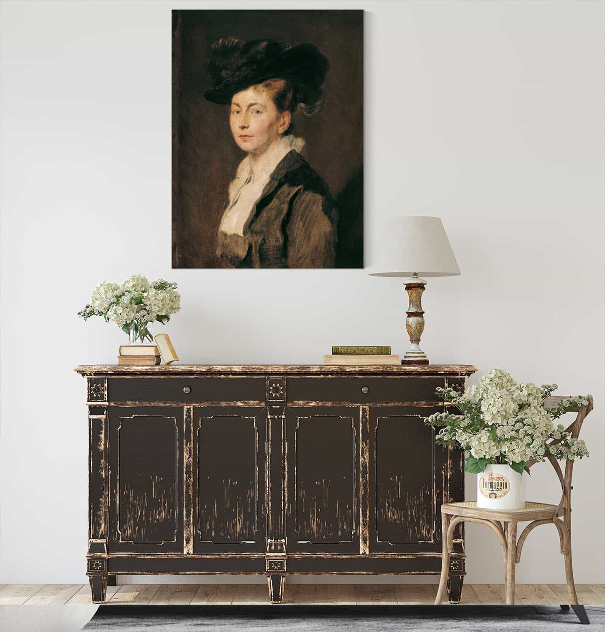 Damenbildnis by Hans Canon