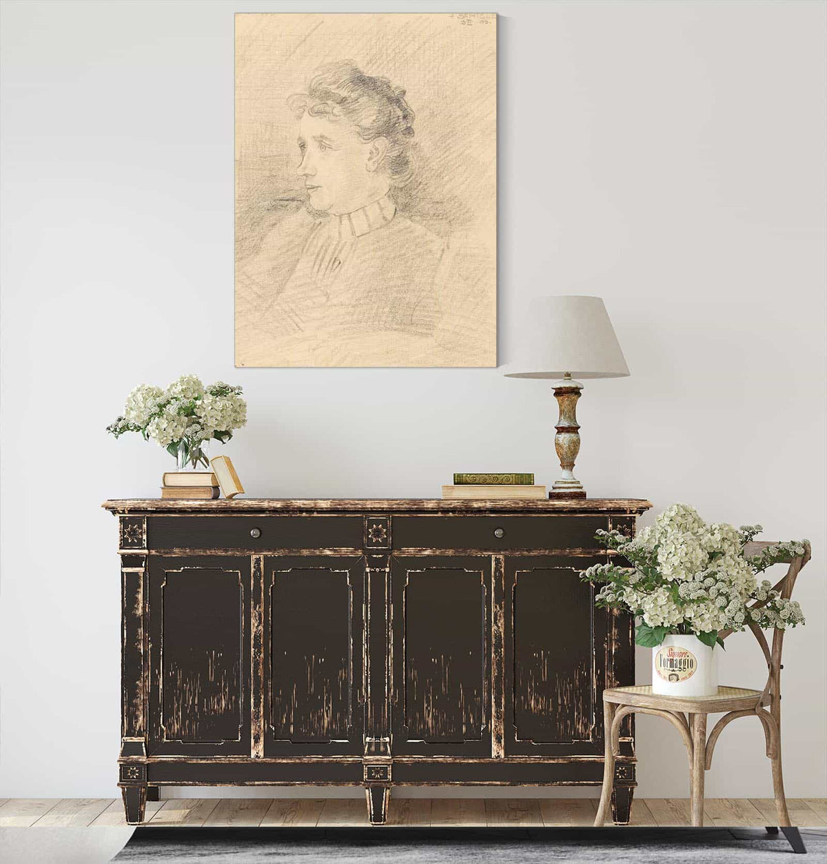 Damenportrat by Egon Schiele