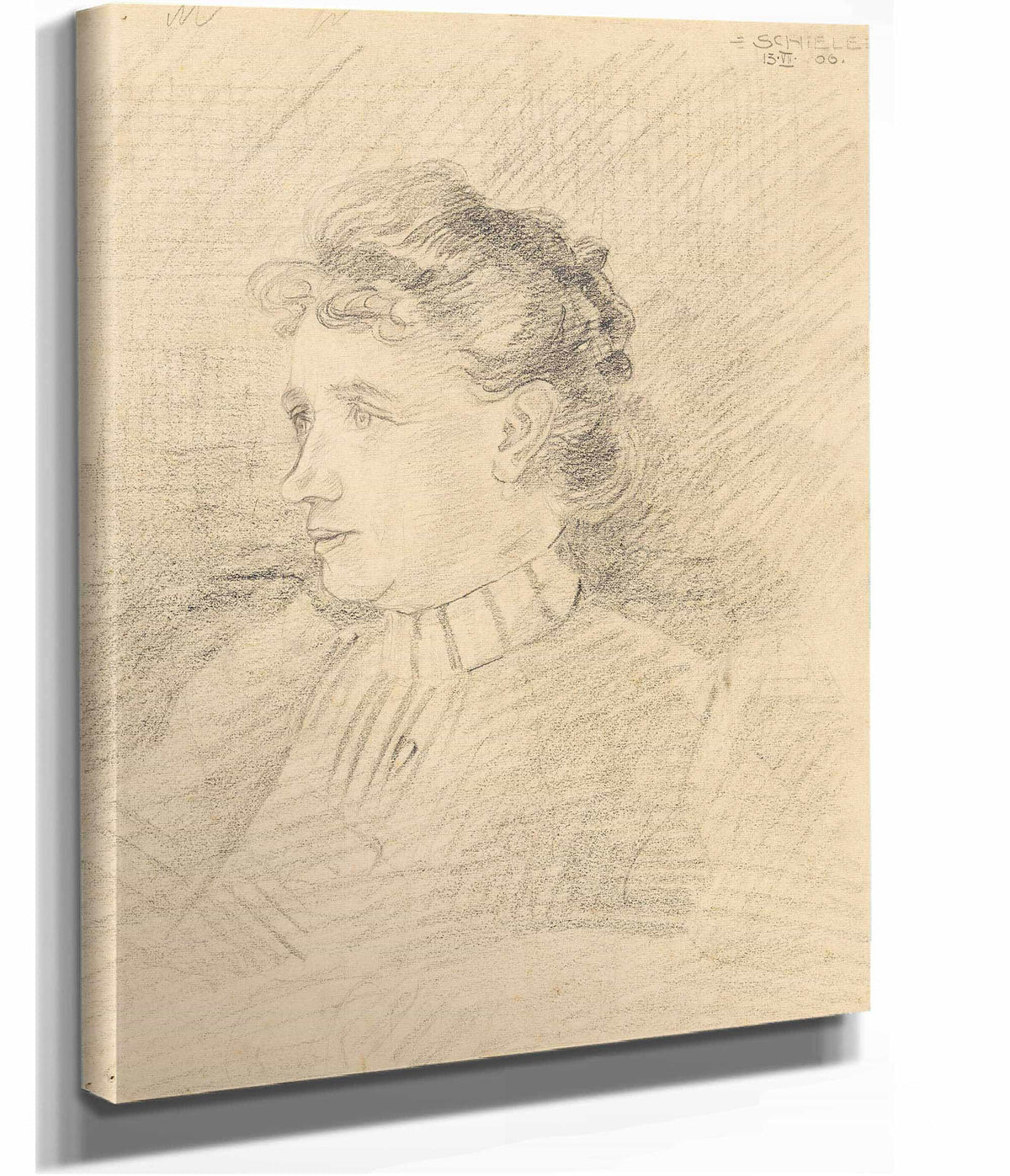 Damenportrat by Egon Schiele