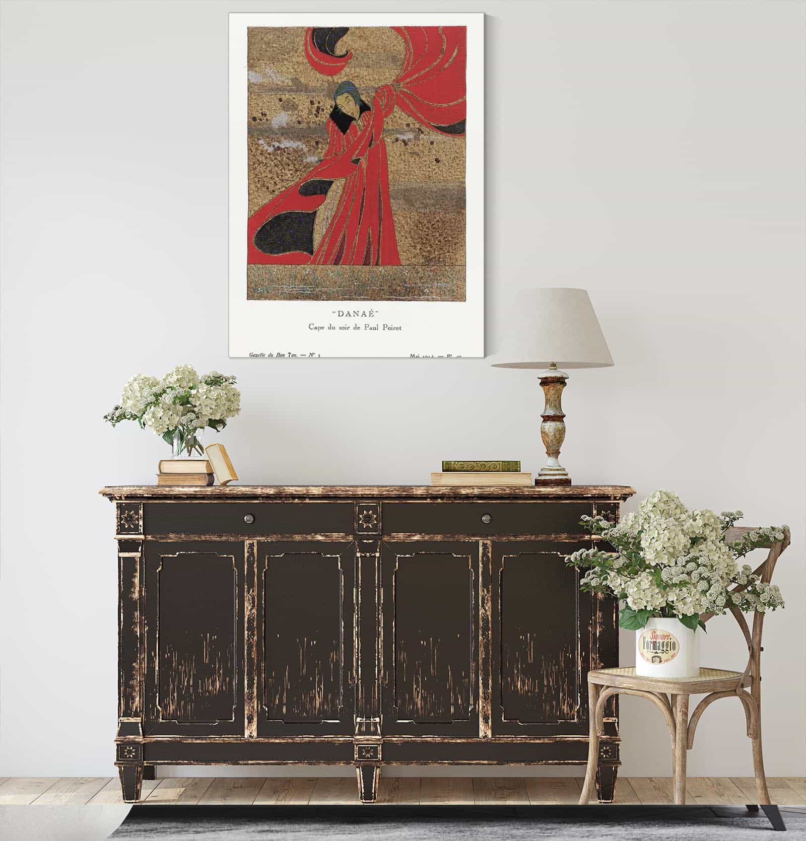 Danae Cape Du Soir By Paul Poiret by Charles Martin