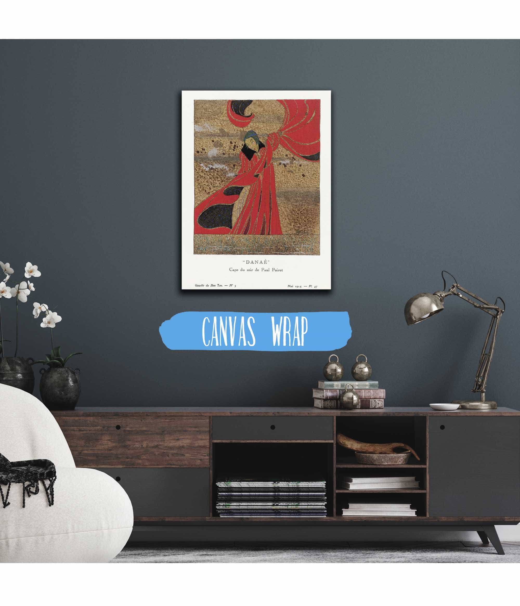 Danae Cape Du Soir By Paul Poiret by Charles Martin