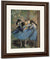 Dancers In Blue By Edgar Degas