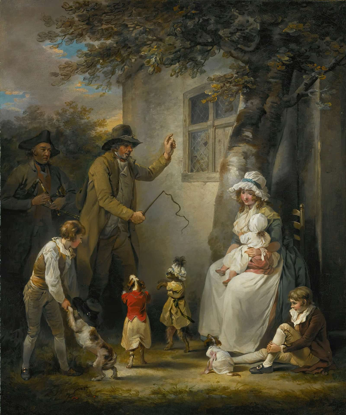 Dancing Dogs by George Morland
