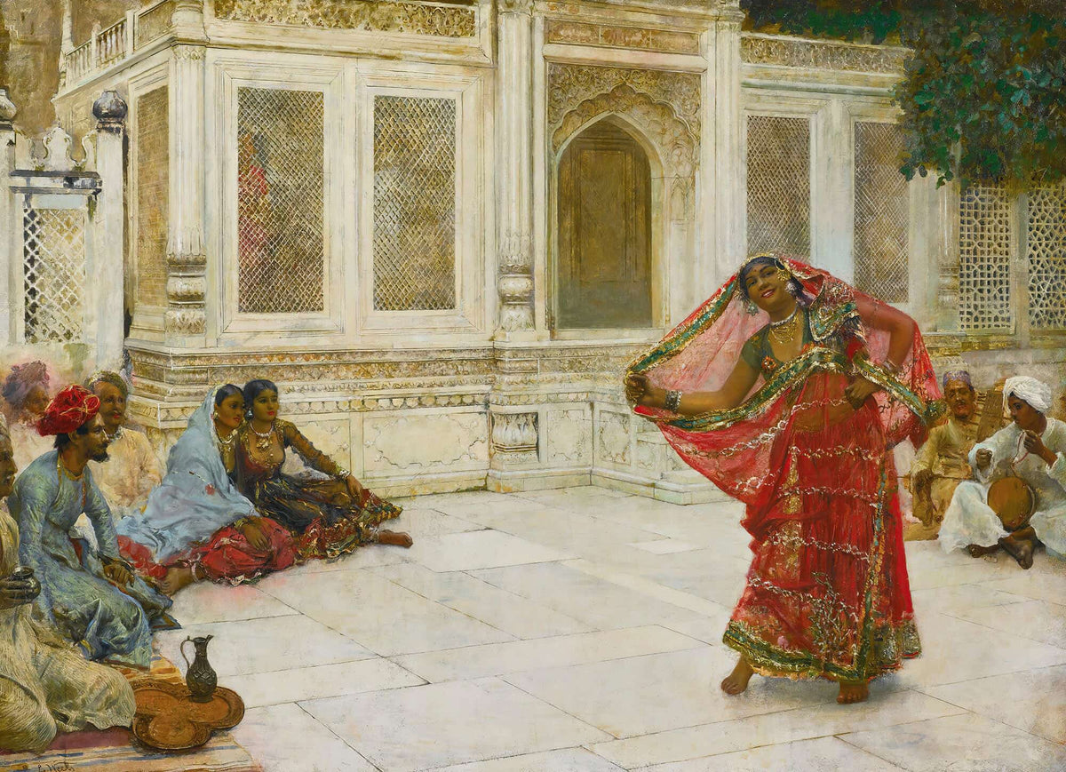 Dancing Girl India by Edwin Lord Weeks
