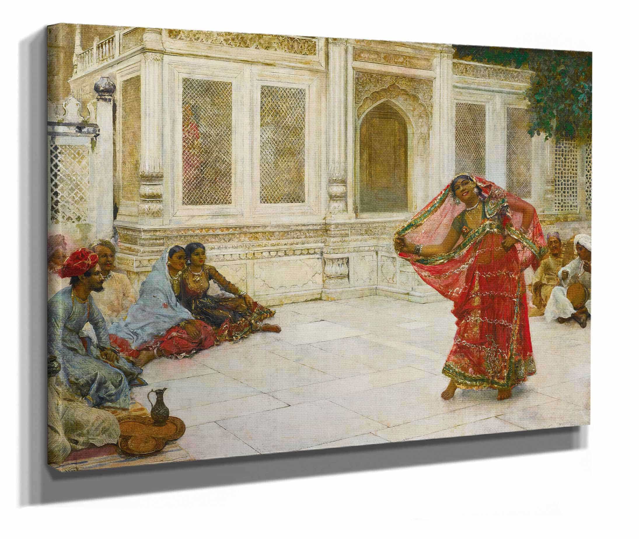 Dancing Girl India by Edwin Lord Weeks