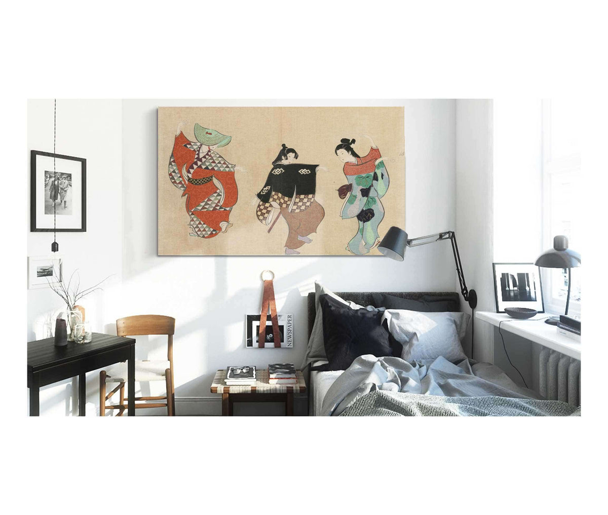 Dancing Odori by Kamisaka Sekka