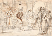 Dans I Et Osteri by Wilhelm Marstrand