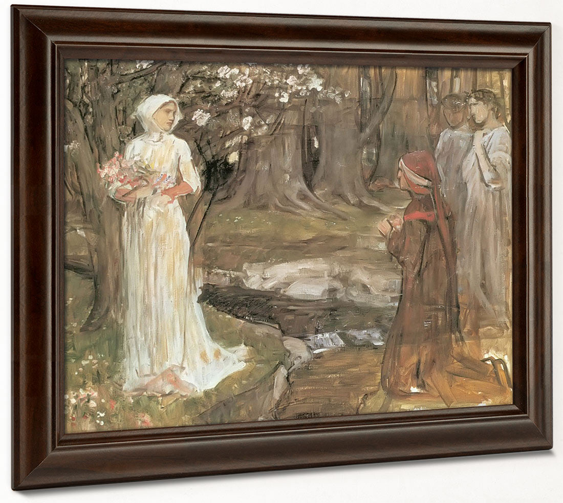 Dante And Beatrice By John Waterhouse Truly Art