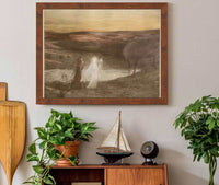 Dante Rencontre Beatrix by Henri Martin