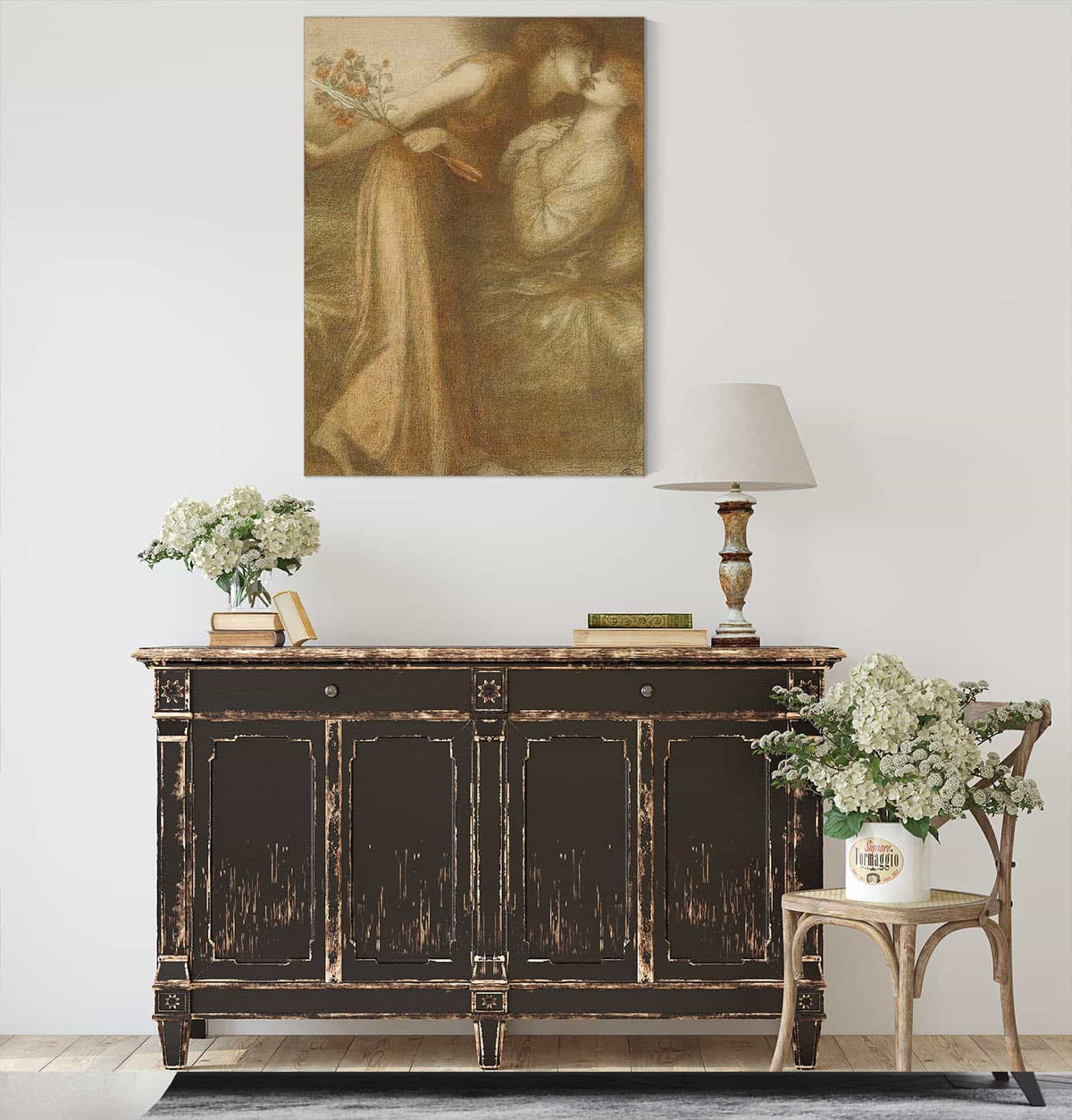 Dantes Dream Io Sono In Pace by Dante Gabriel Rossetti