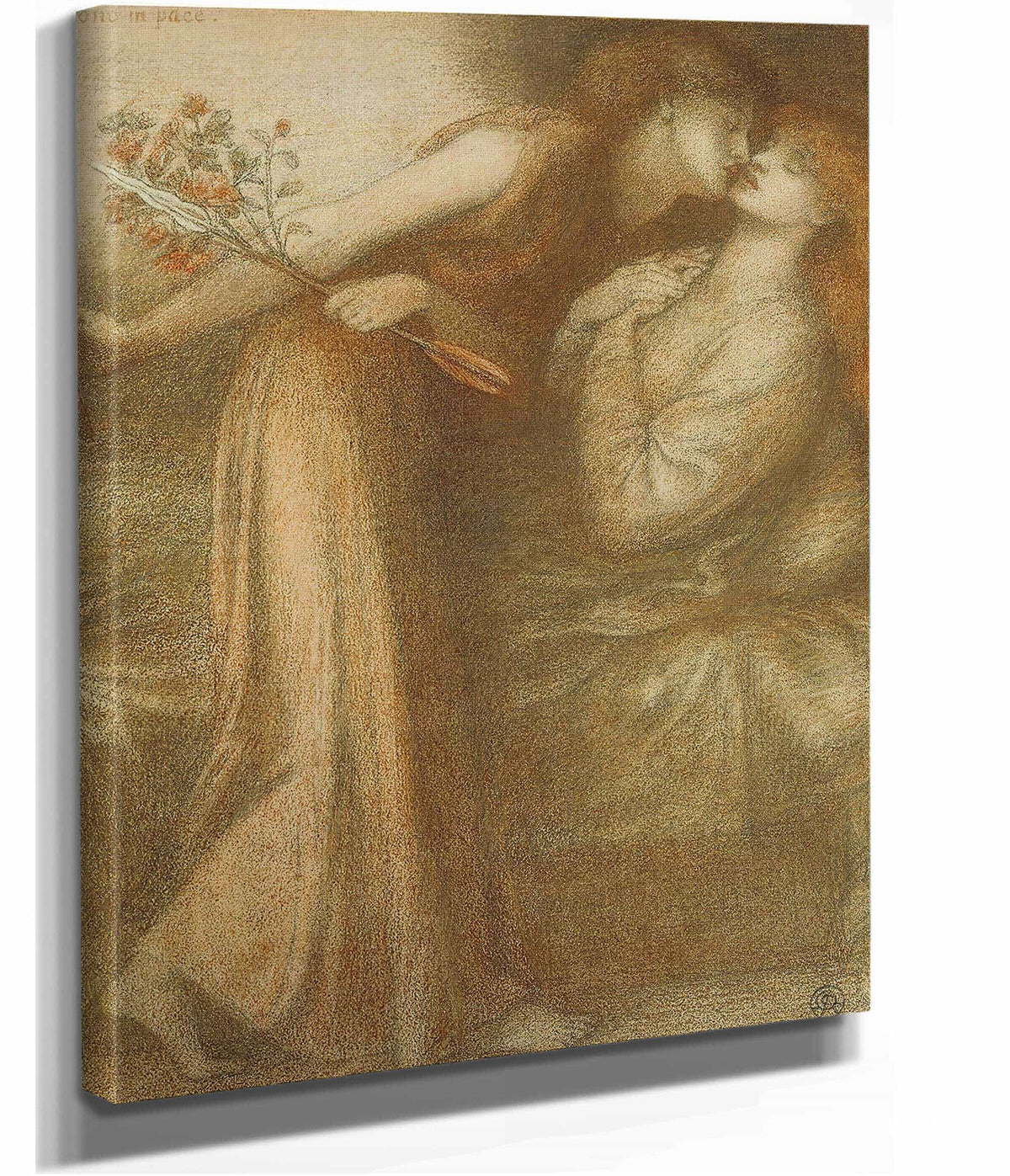 Dantes Dream Io Sono In Pace by Dante Gabriel Rossetti