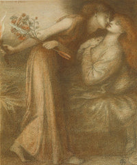 Dantes Dream Io Sono In Pace by Dante Gabriel Rossetti