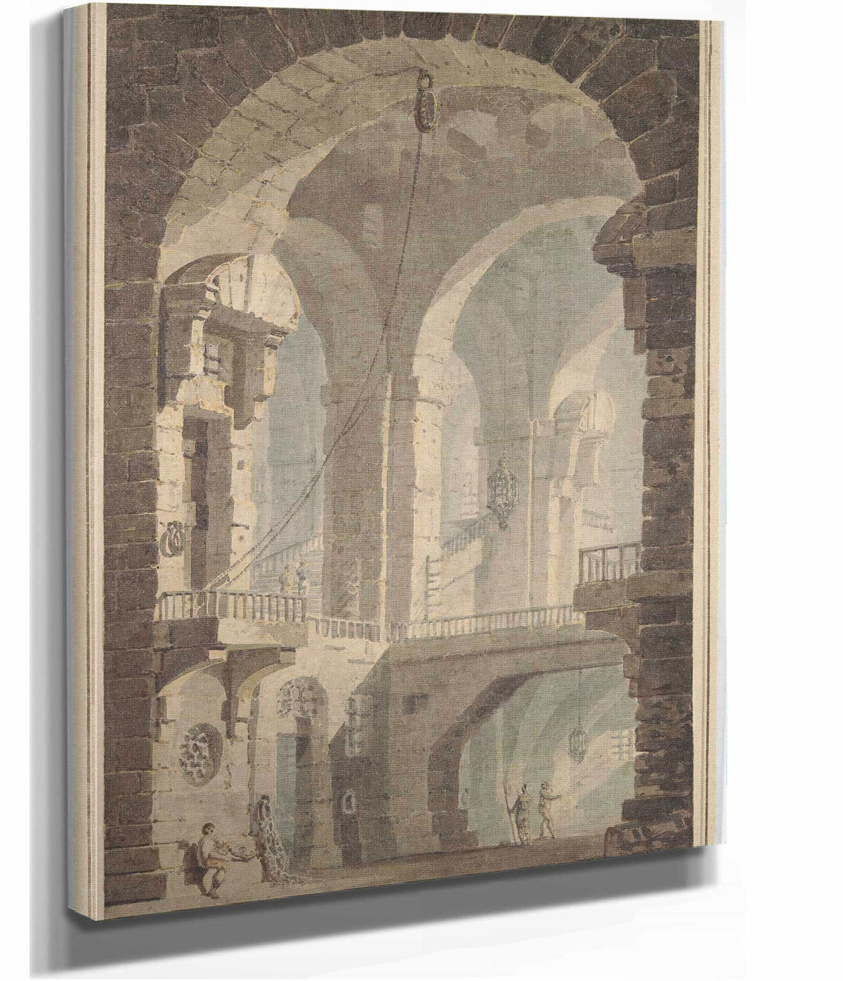 Dark Prison Carcere Oscura   by Joseph Mallord William Turner