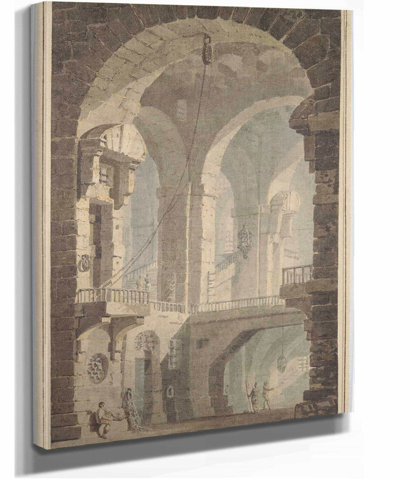 Dark Prison Carcere Oscura   by Joseph Mallord William Turner