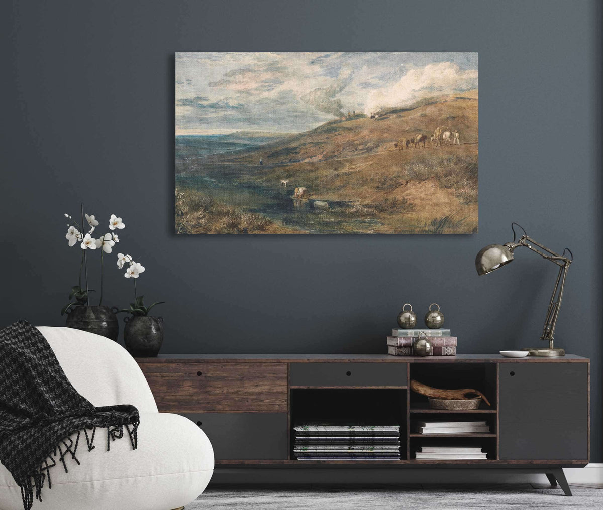 Dartmoor The Source Of The Tamar And The Torridge by Joseph Mallord William Turner