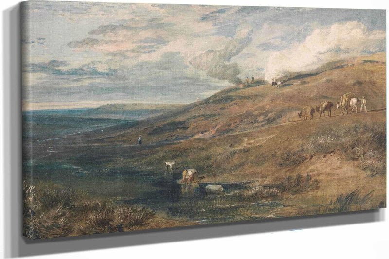 Dartmoor The Source Of The Tamar And The Torridge by Joseph Mallord William Turner