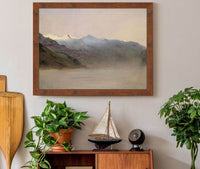 Das Gasteinertal Im Nebel by Anton Romako