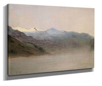 Das Gasteinertal Im Nebel by Anton Romako