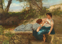 Das Gesprach by Henryk Siemiradzki