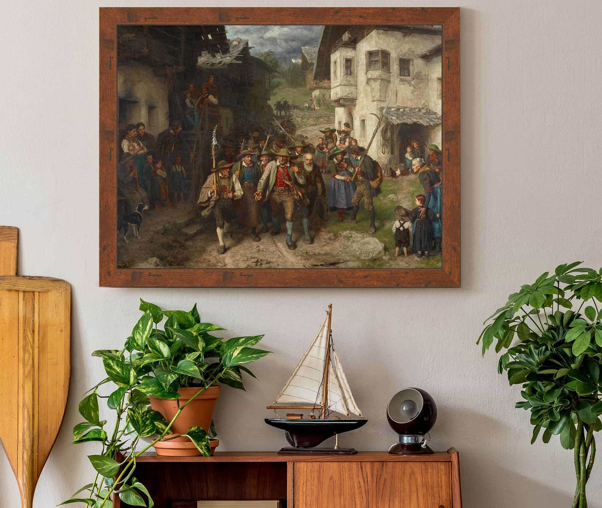 Das Letzte Aufgebot by Franz Von Defregger