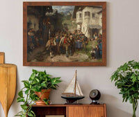 Das Letzte Aufgebot by Franz Von Defregger