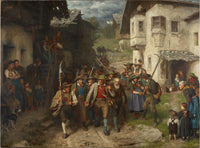Das Letzte Aufgebot by Franz Von Defregger