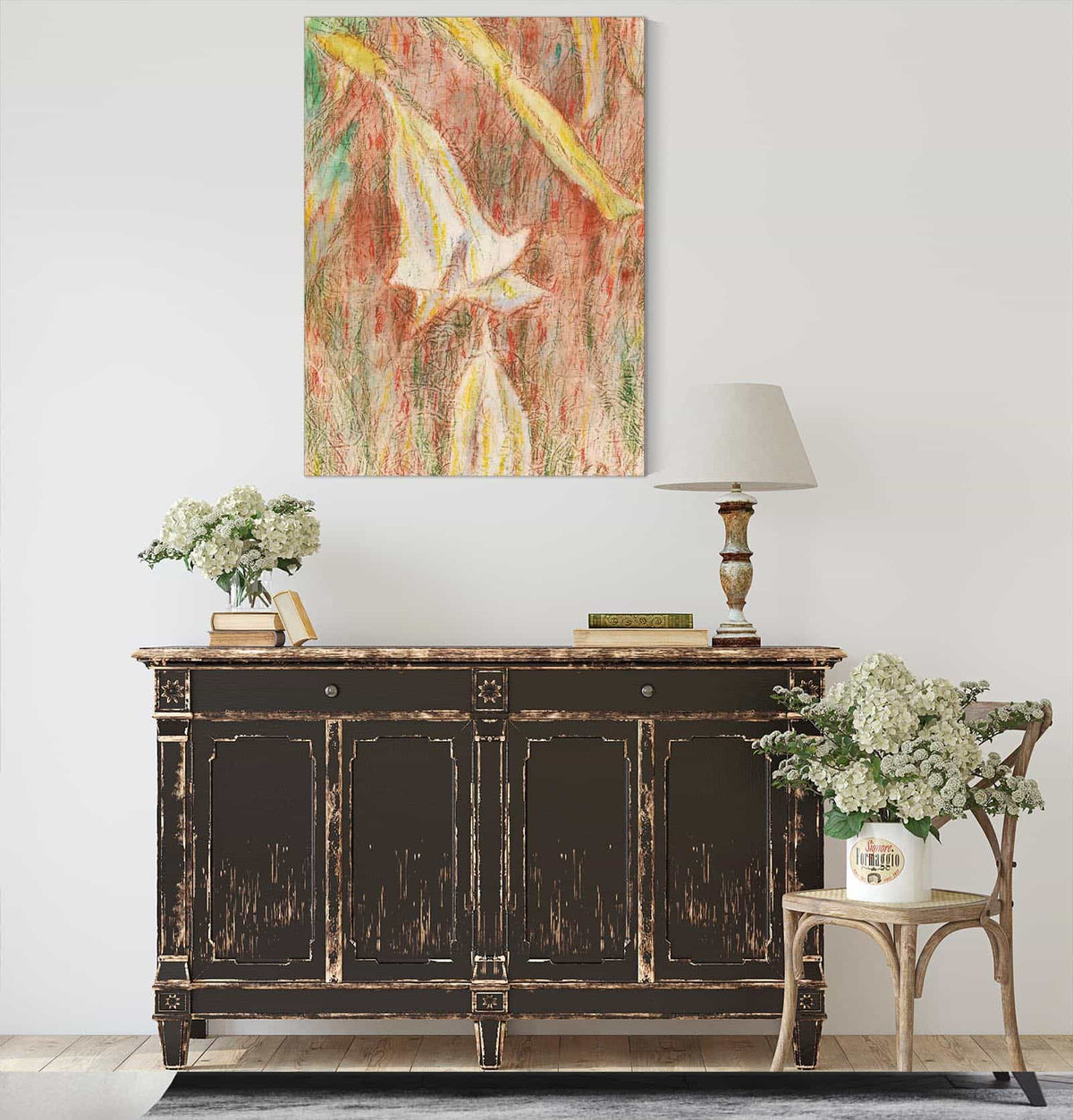 Datura Japonica Engelstrompeten by Christian Rohlfs