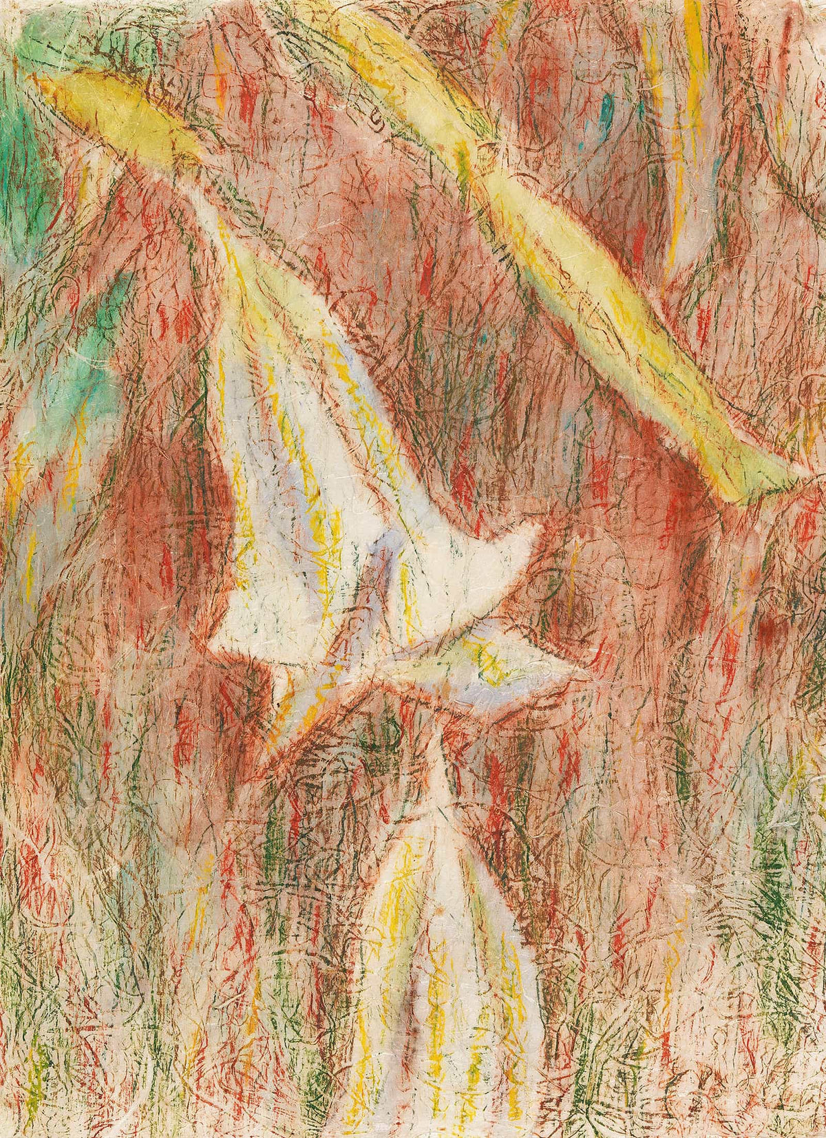 Datura Japonica Engelstrompeten by Christian Rohlfs