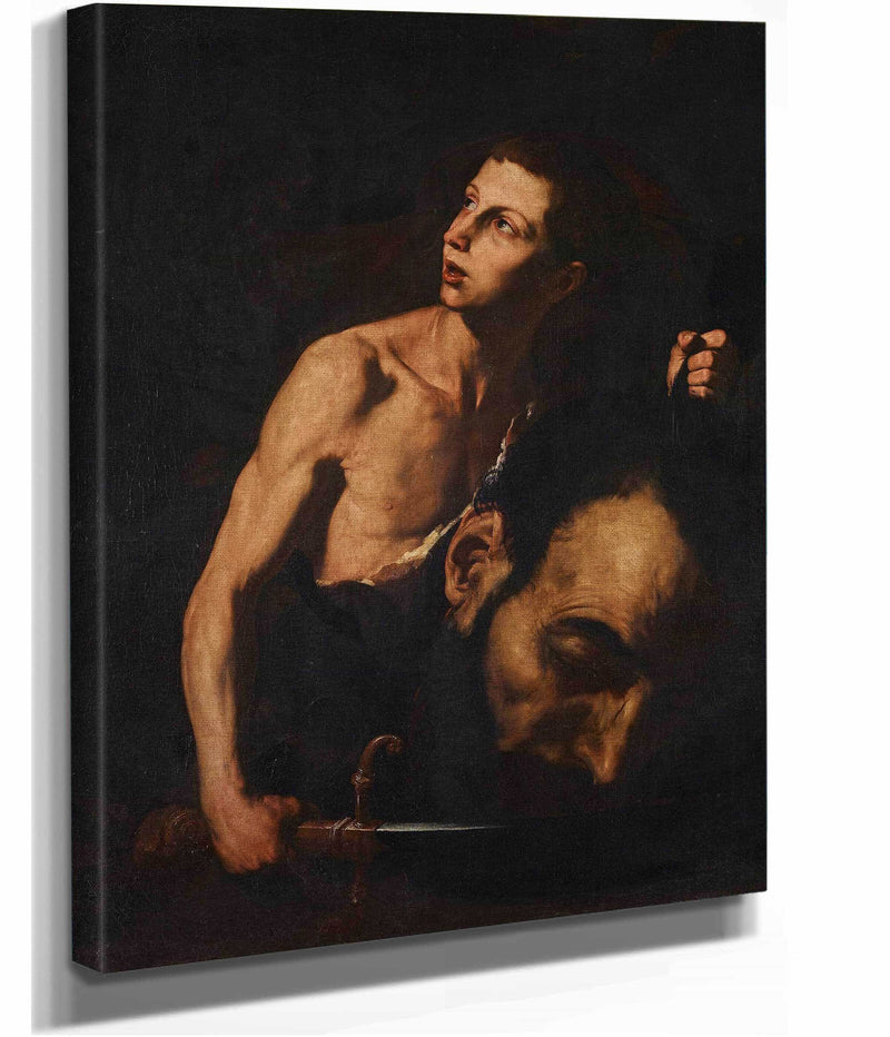 David And Goliath by Jusepe De Ribera