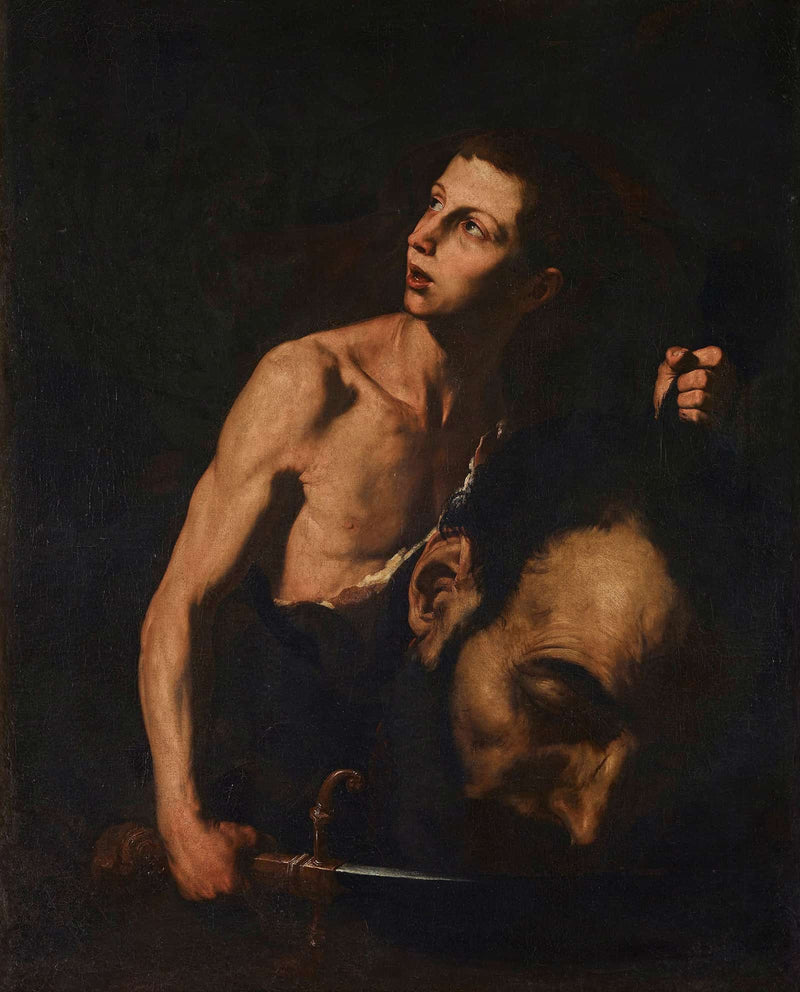 David And Goliath by Jusepe De Ribera