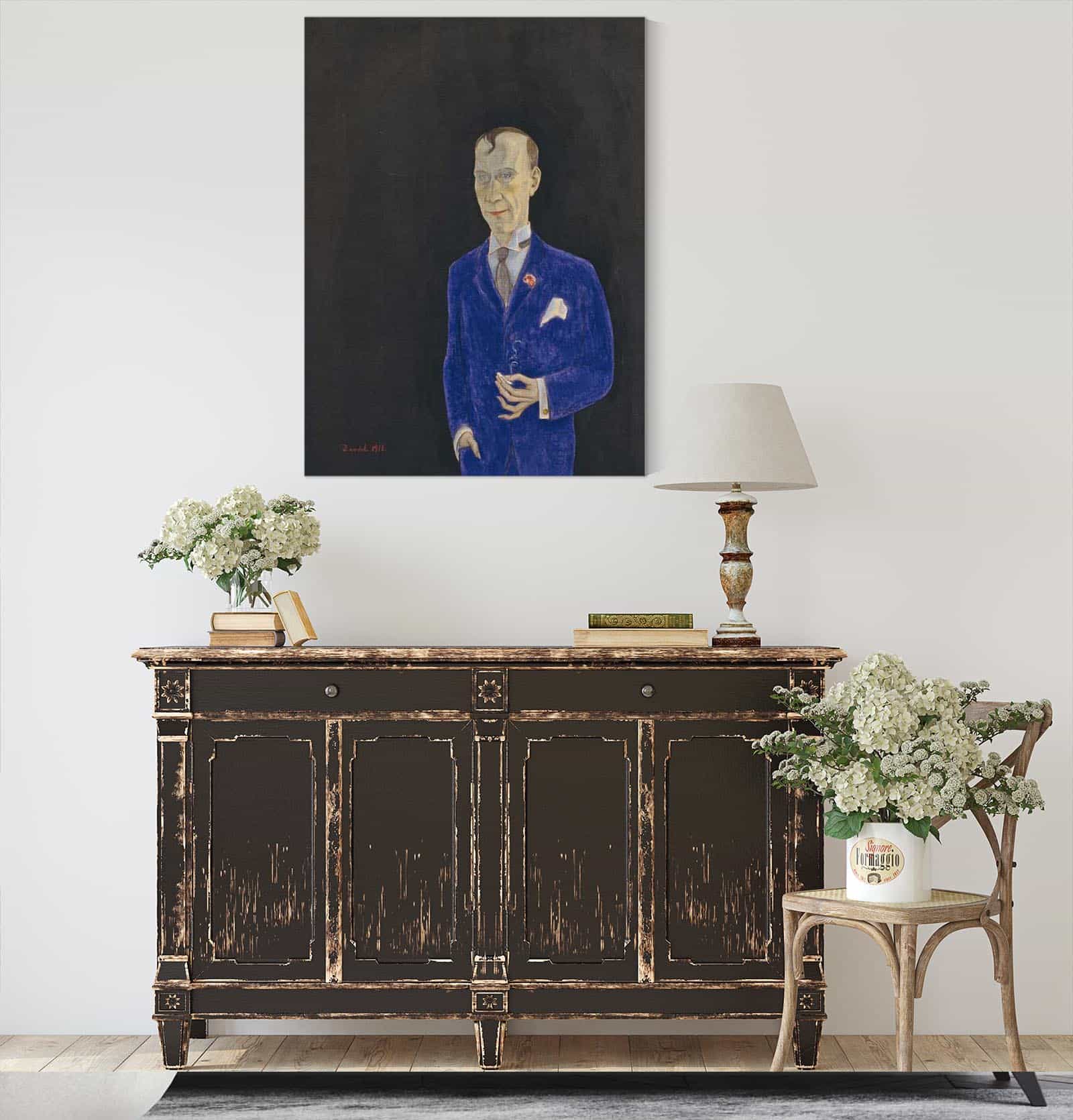 David Sprengel Skribent Kritiker by Nils Dardel