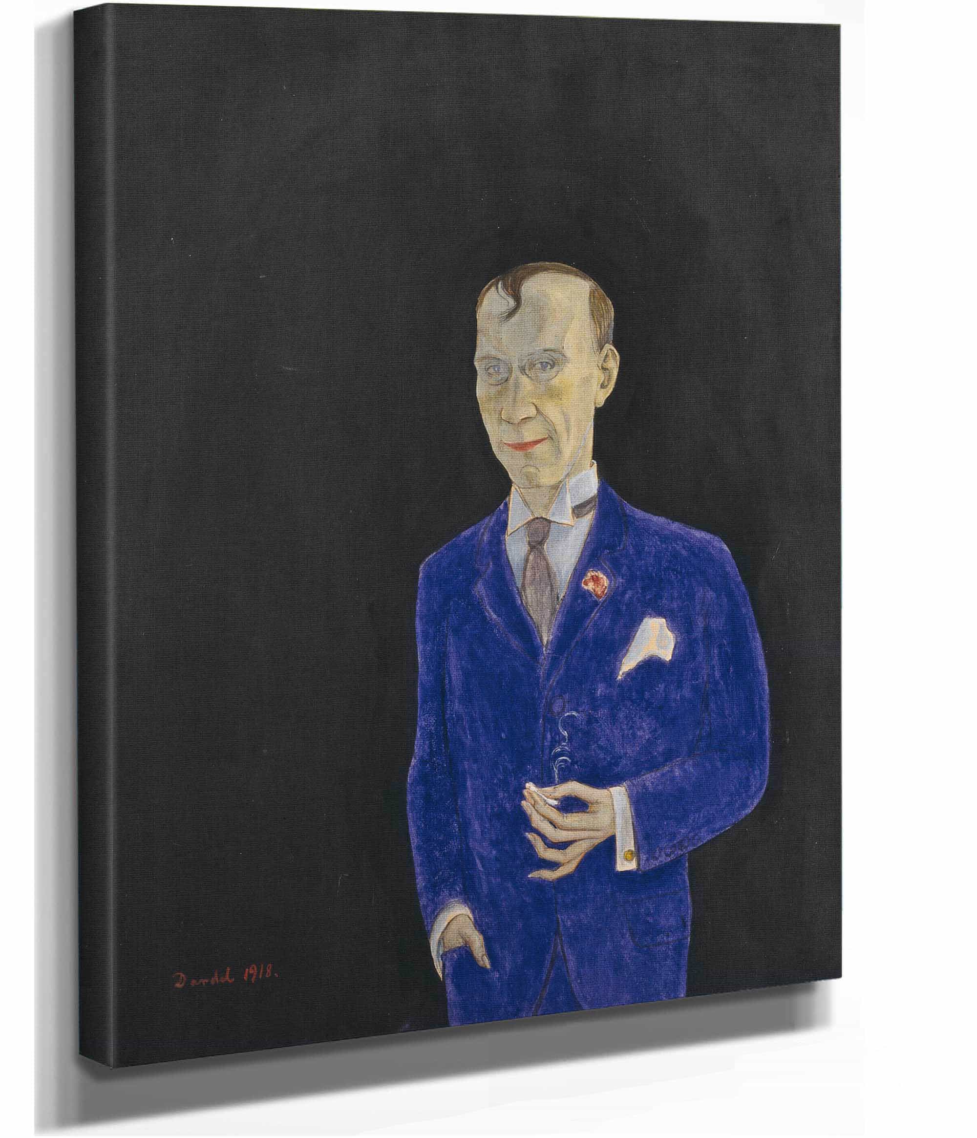 David Sprengel Skribent Kritiker by Nils Dardel