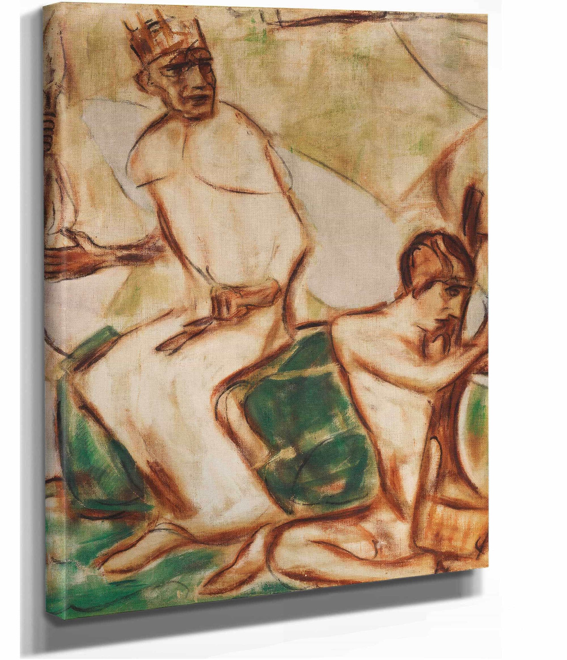 David Und Saul by Christian Rohlfs