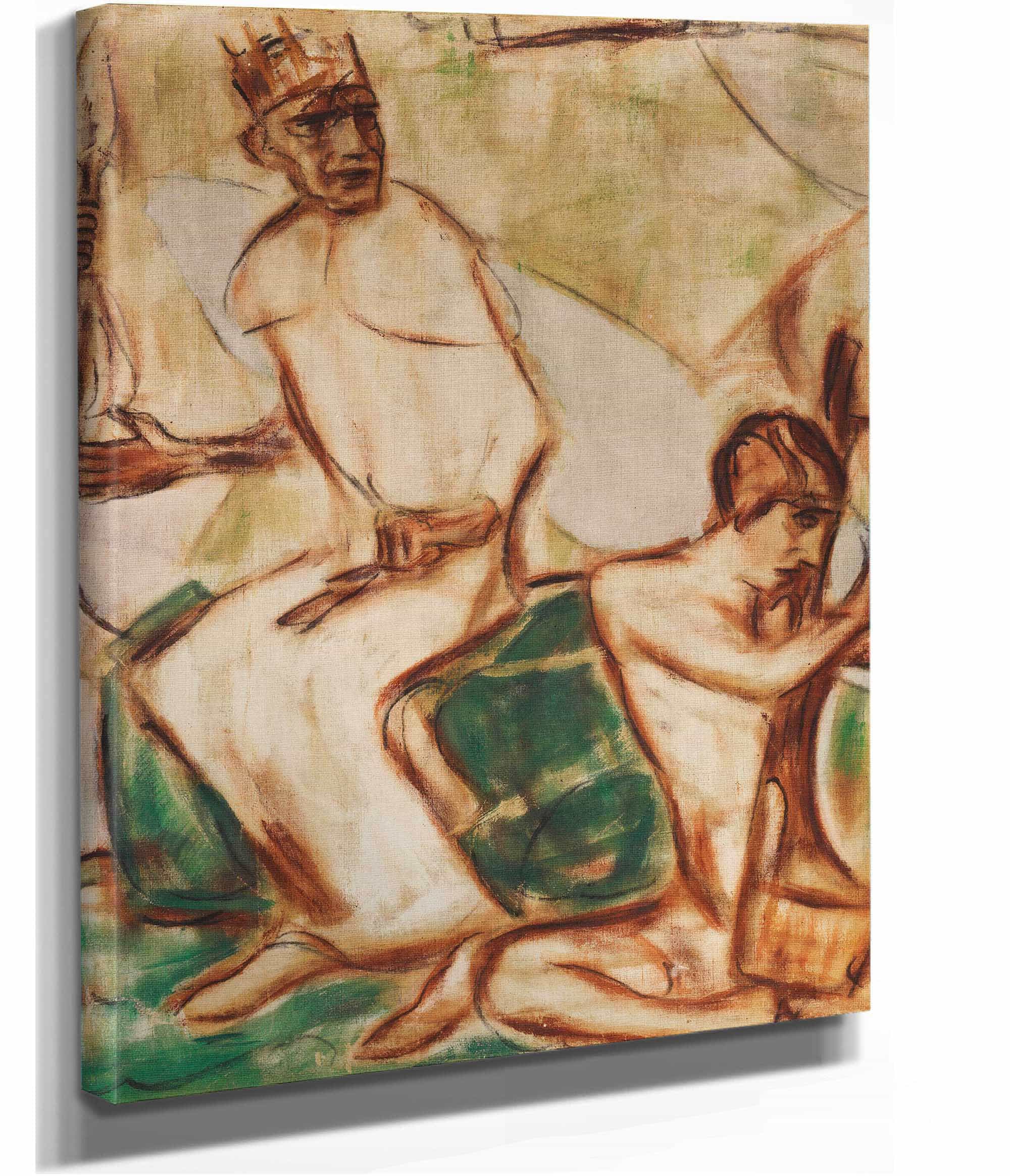 David Und Saul by Christian Rohlfs