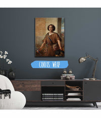 David With The Head Of Goliath Before by Johann Peter Krafft