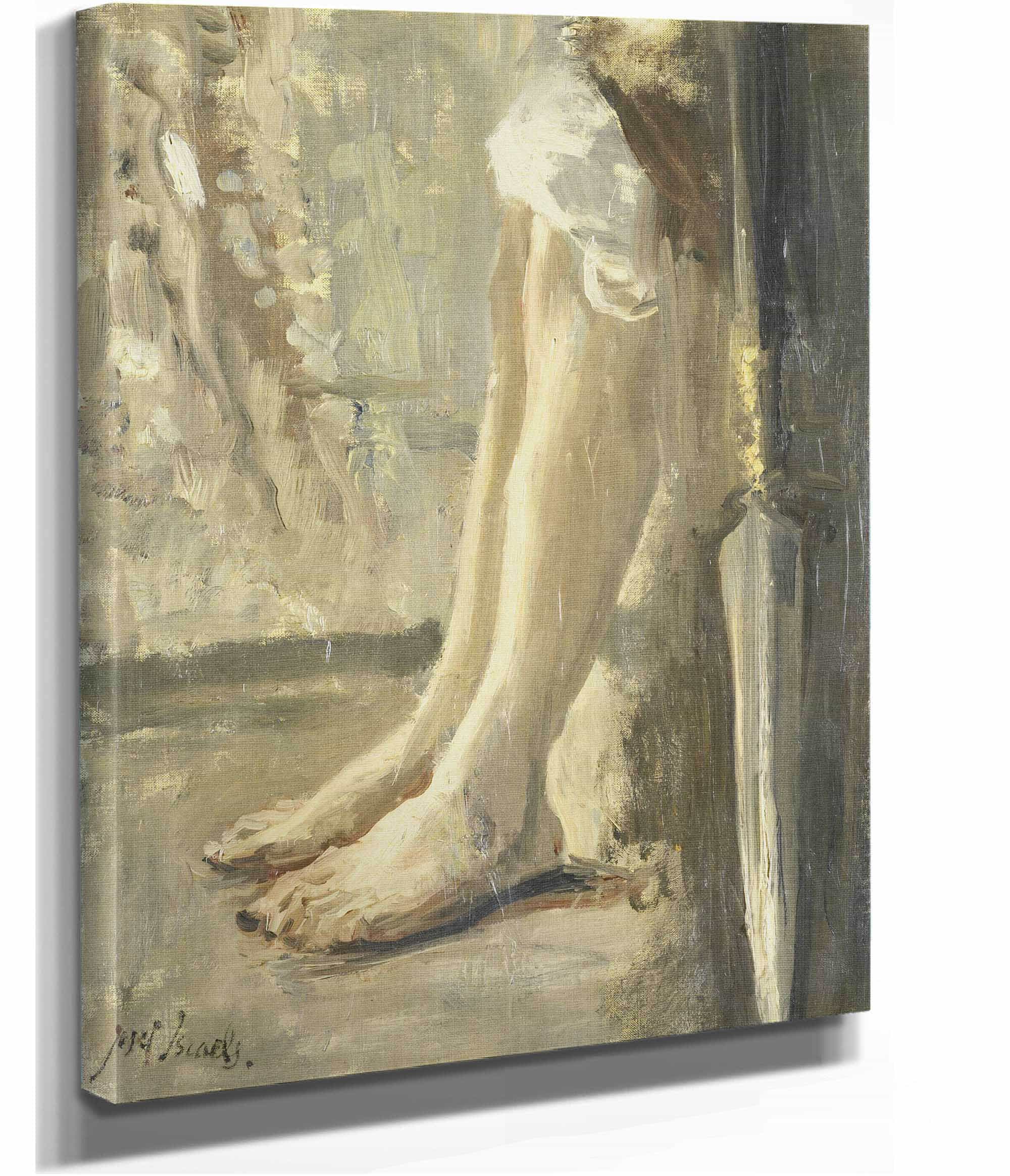Davids Legs by Jozef Israels