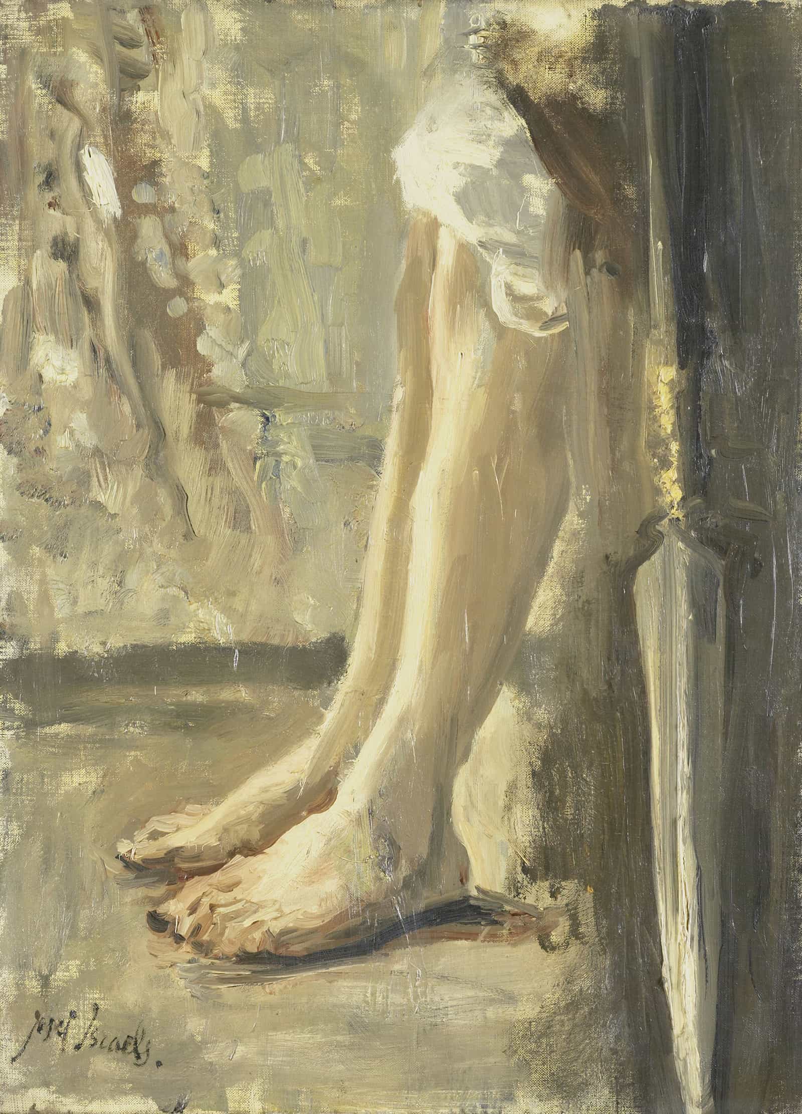 Davids Legs by Jozef Israels