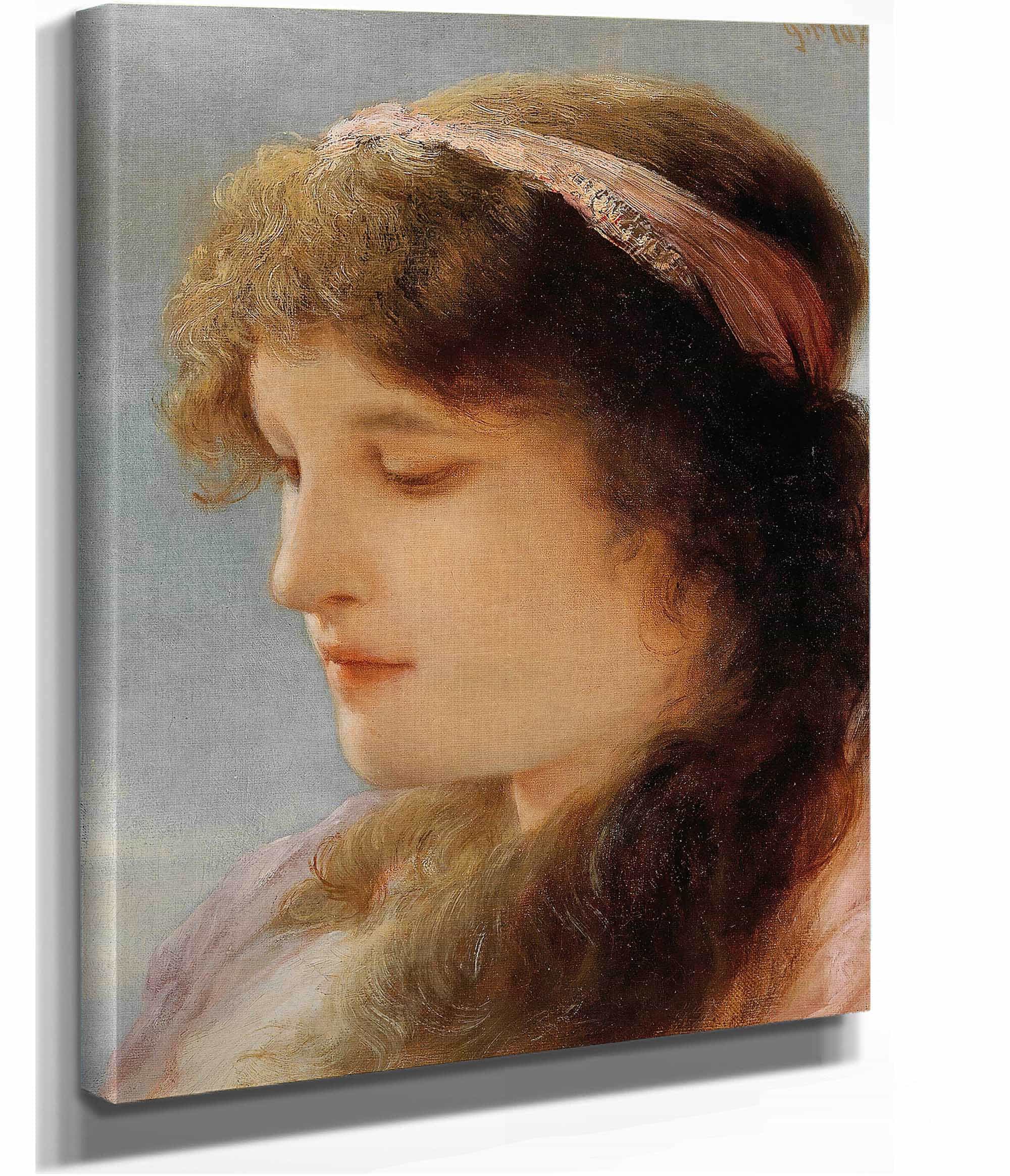 Daydreaming by Gabriel Von Max