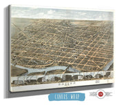 Dayton Ohio 1870 State of Ohio