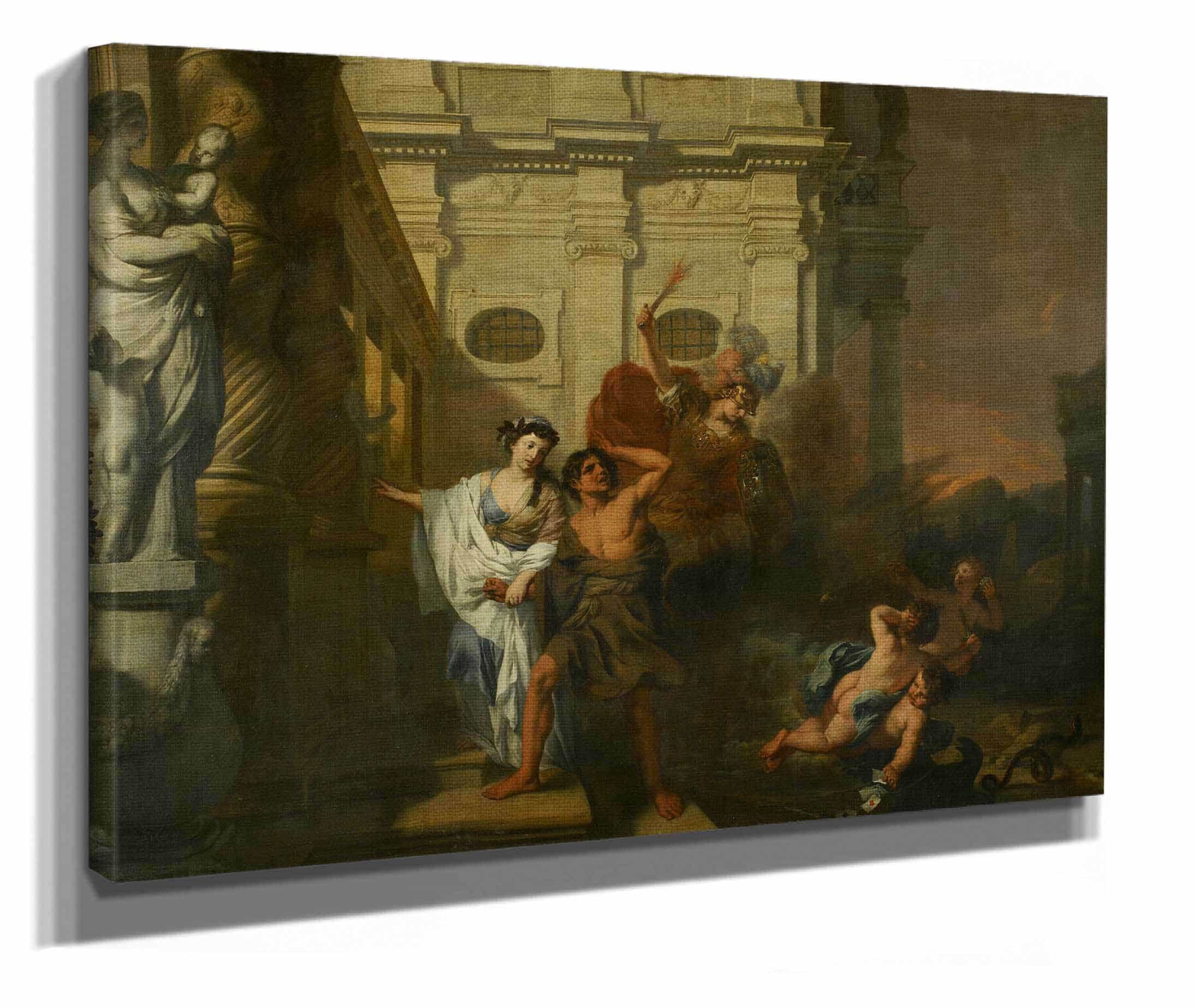 De Tuchtiging Leidt Een Behoeftige by Gerard De Lairesse