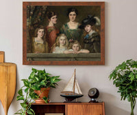 De Zes Dochters Boissevain by Therese Schwartze