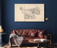 Dead Man   by Ernest Meissonier