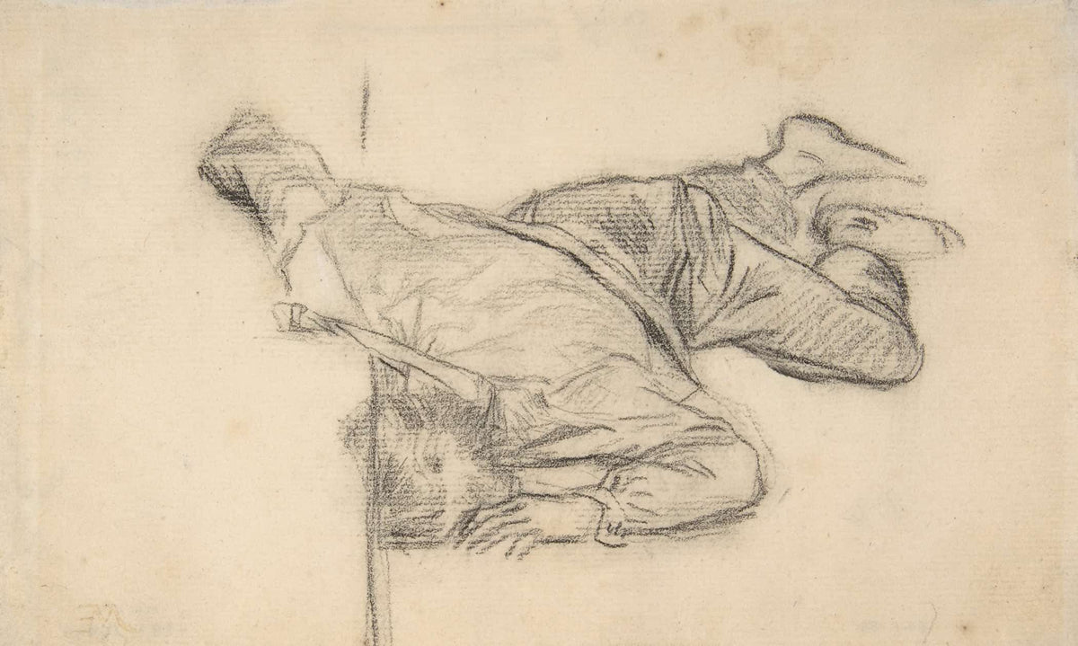 Dead Man   by Ernest Meissonier