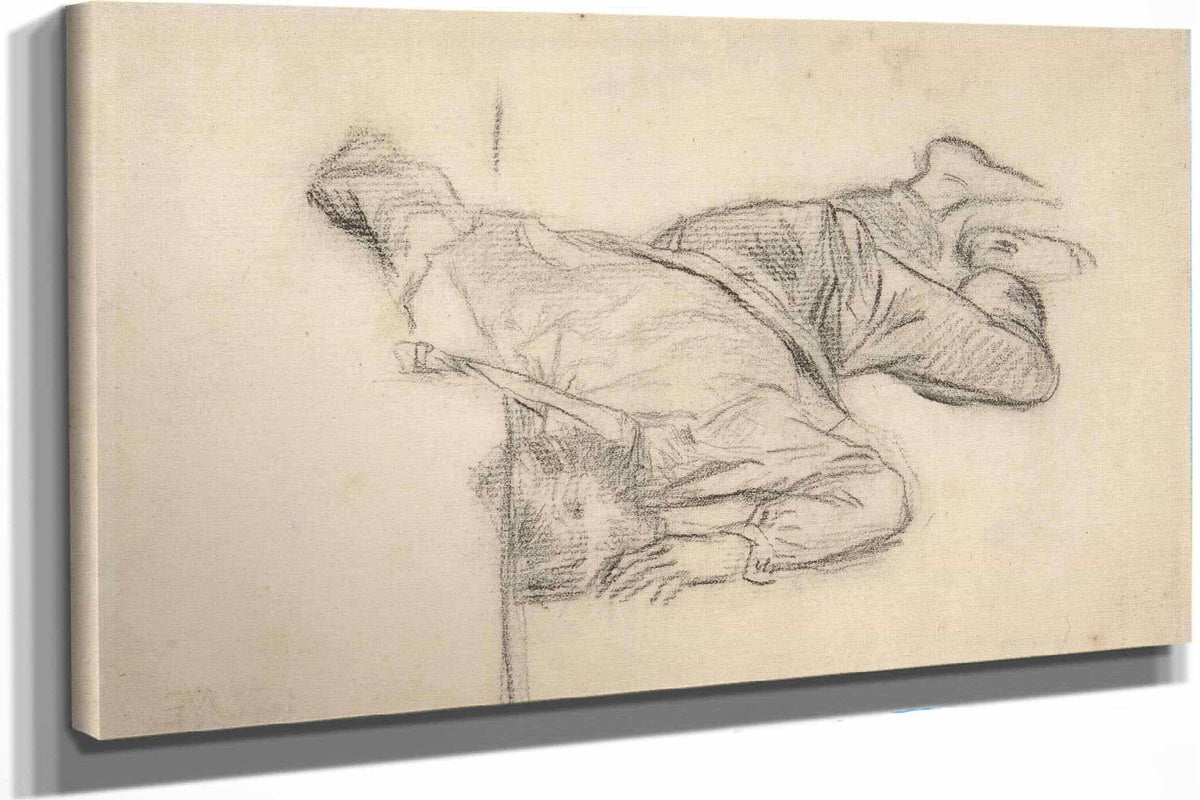 Dead Man   by Ernest Meissonier