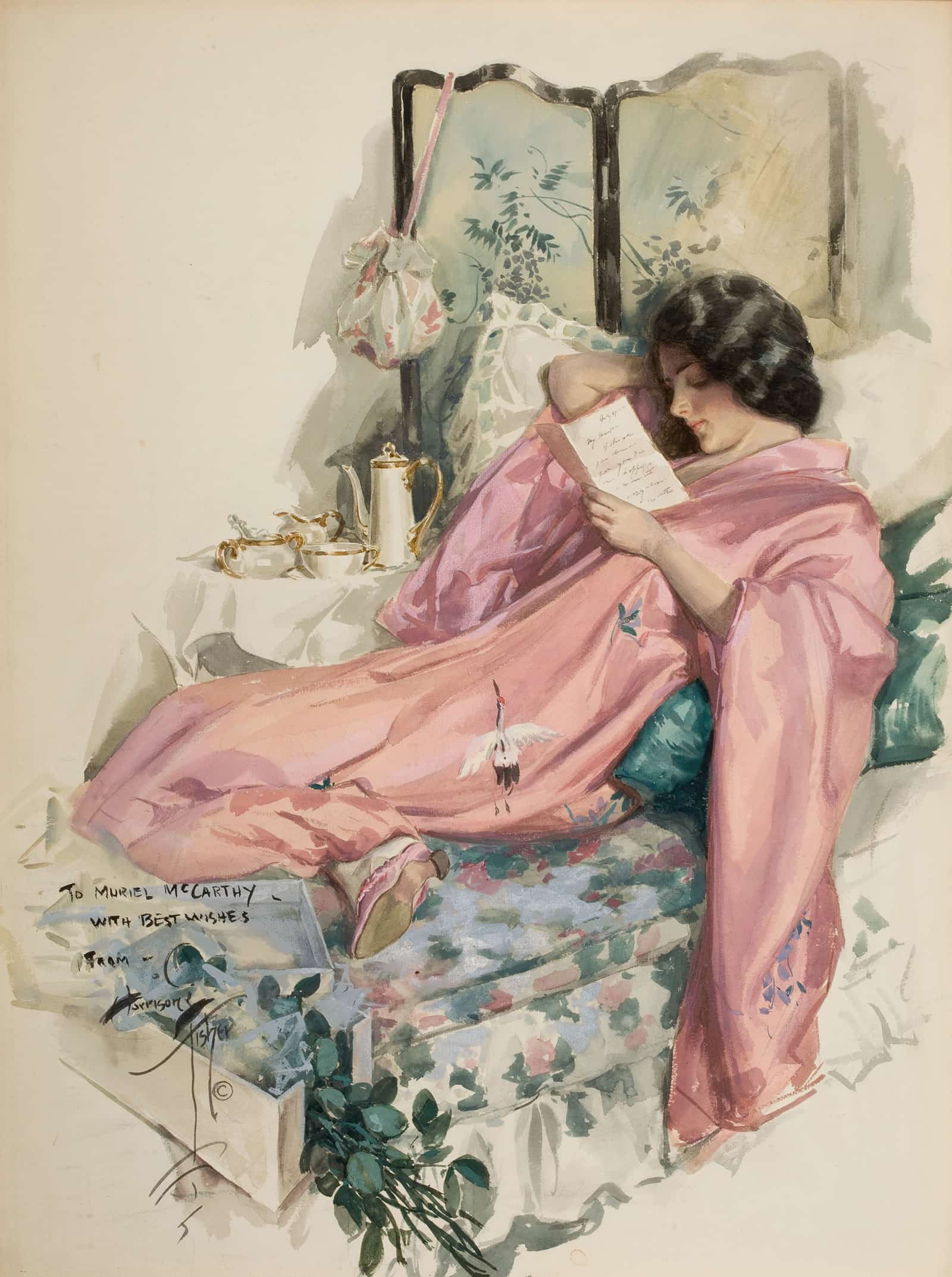 Dear Sweetheart by Harrison Fisher