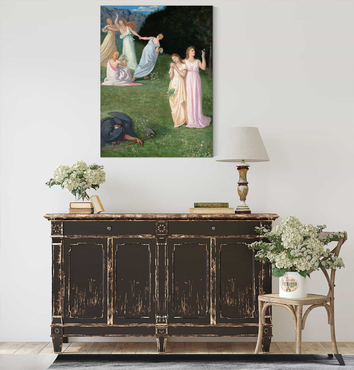 Death And The Maidens by Pierre Puvis De Chavannes