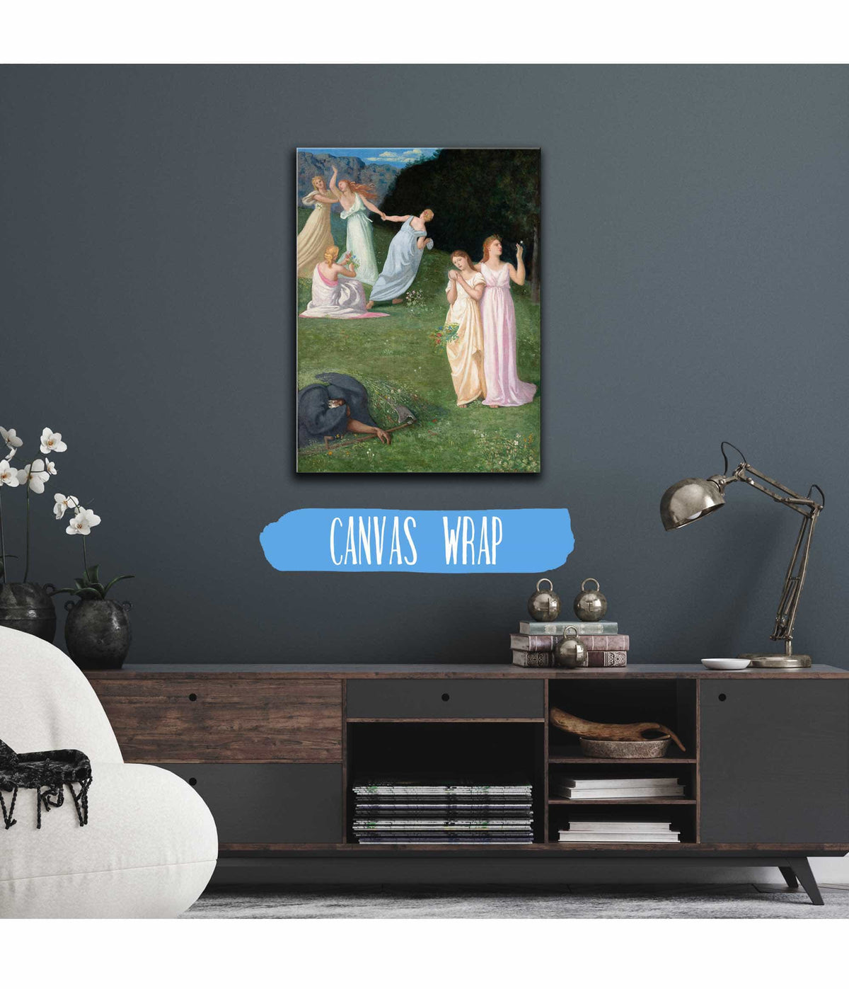 Death And The Maidens by Pierre Puvis De Chavannes