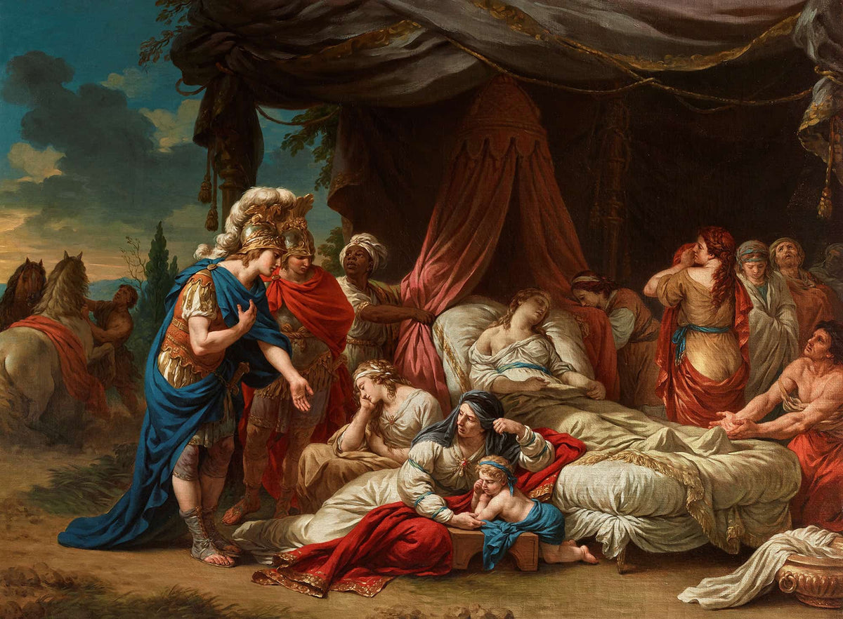 Death Of Darius Wife by Louis Jean Francois Lagrenee