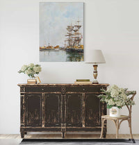 Deauville Le Basin by Eugene Boudin