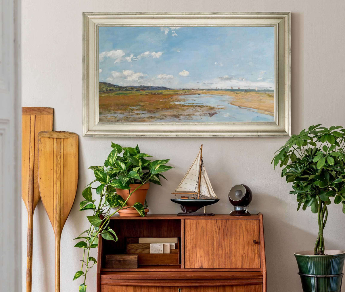 Deauville Le Rivage by Eugene Boudin